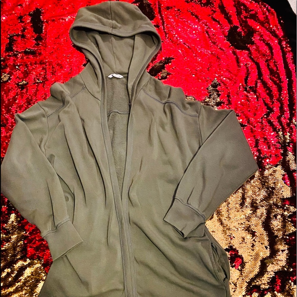 EUC American Eagle Hooded Cardigan